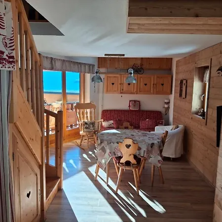 Duplex Au Col Du Corbier 公寓